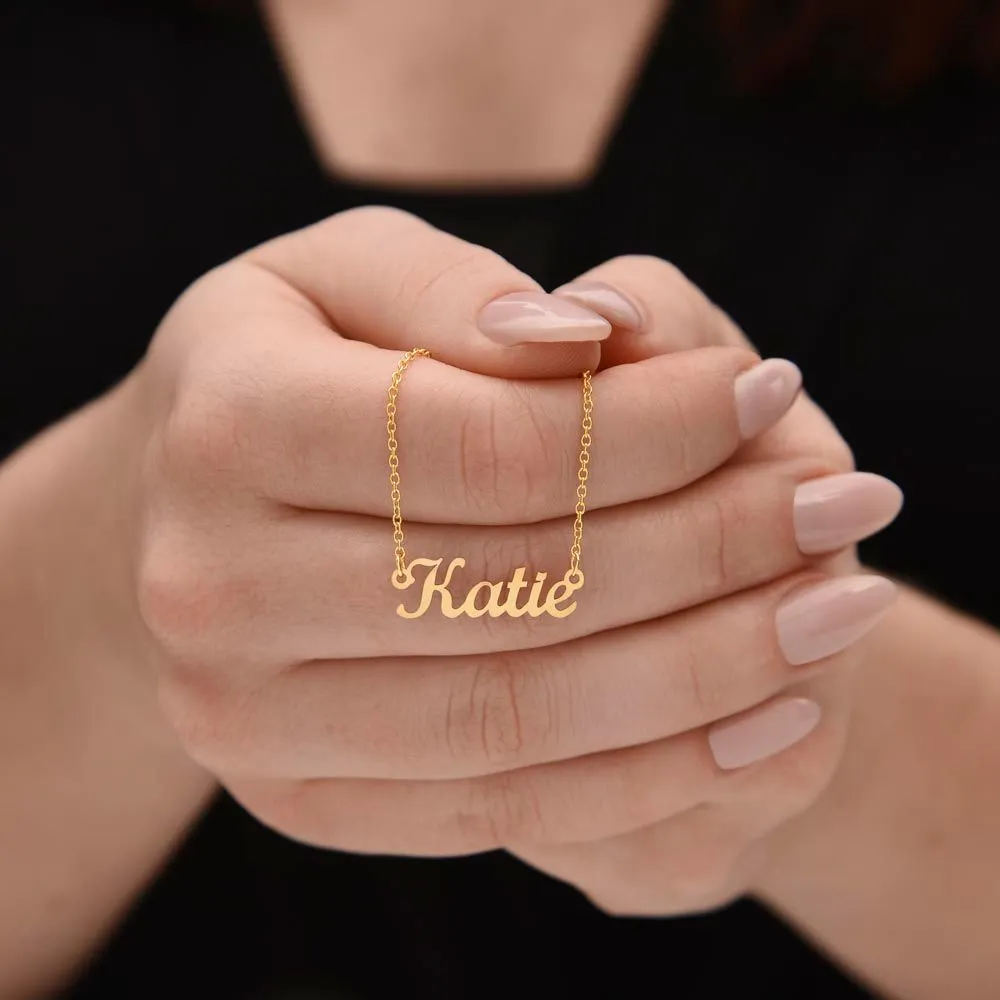 To My Dearest Daughter From Mom | Happy St. Patrick's Day - Custom Name Necklace