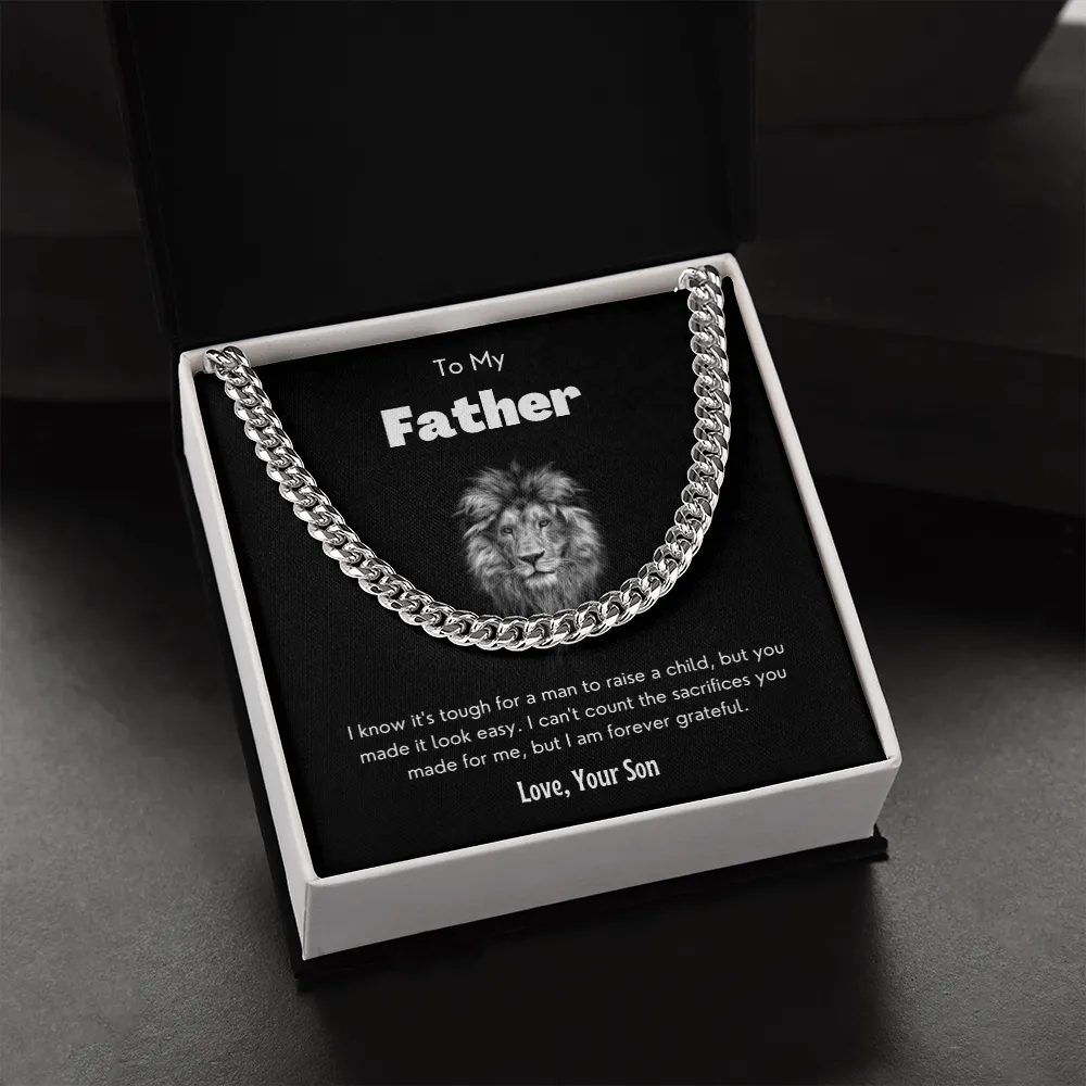 To My Father - Cuban link