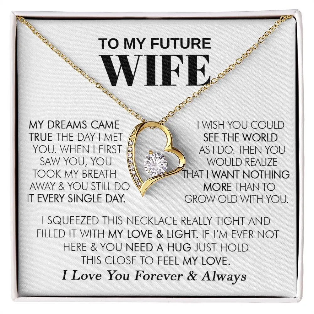 To My Future Wife - Forever Love Necklace