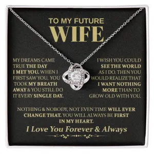 To My Future Wife - Love Knot Necklace