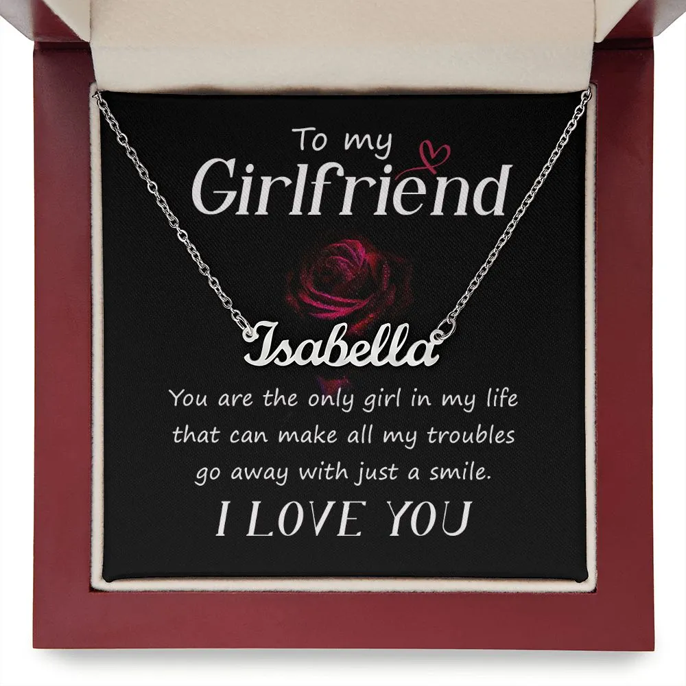 To my girlfriend