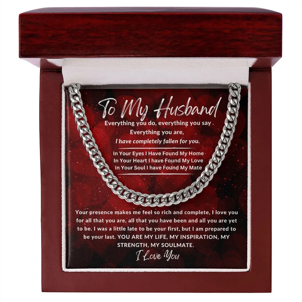 To My Husband Everything You Do, Everything You Say