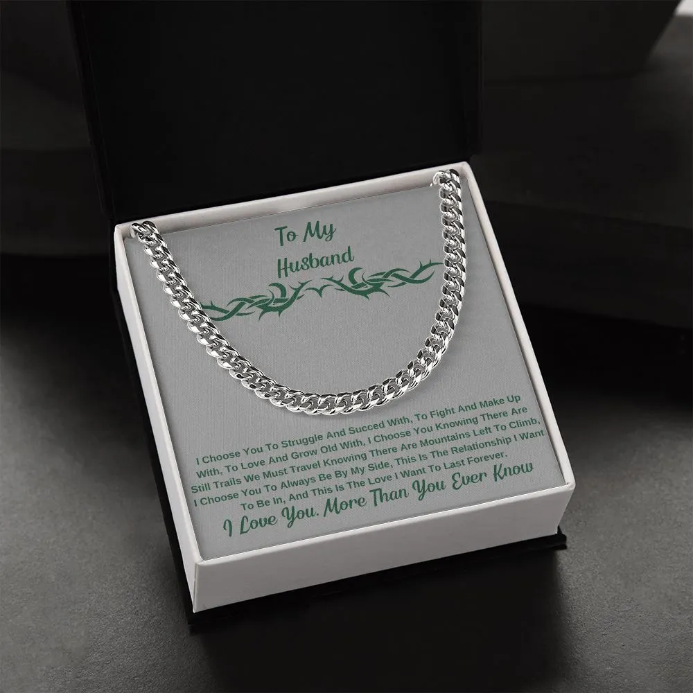 To My Husband, I Love You, More Than You Ever Know