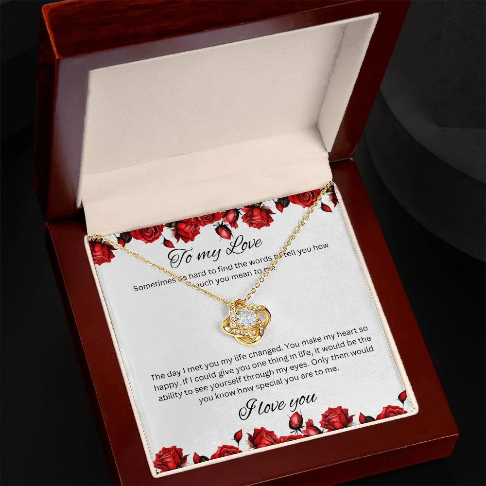 To My Love Necklace