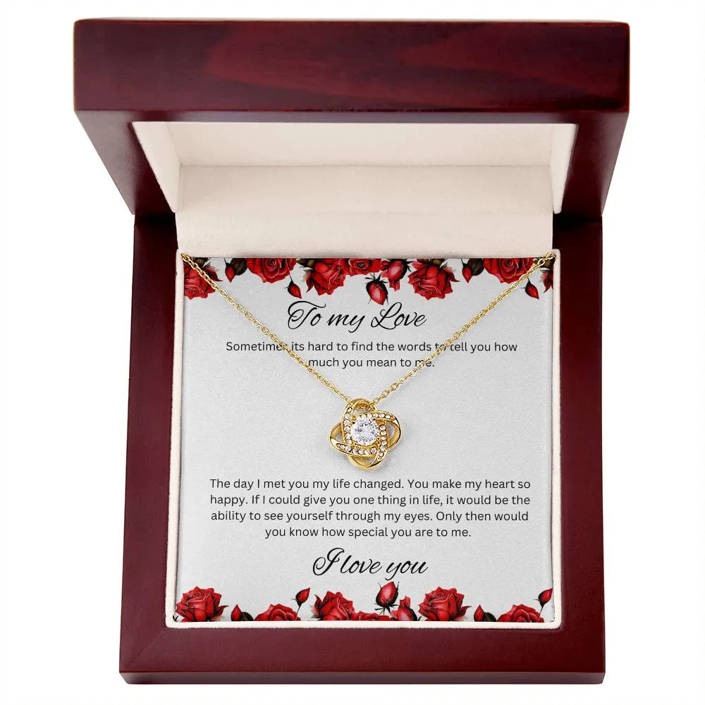 To My Love Necklace
