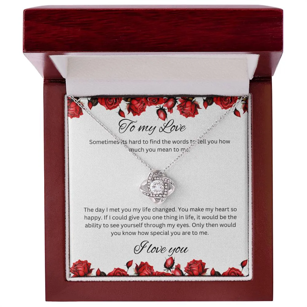 To My Love Necklace