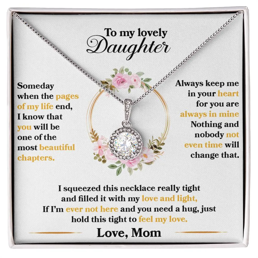 To My Lovely Daughter l Eternal Hope Necklace