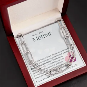 To My Loving Mother - You are my sunshine! (Forever Linked Necklace)