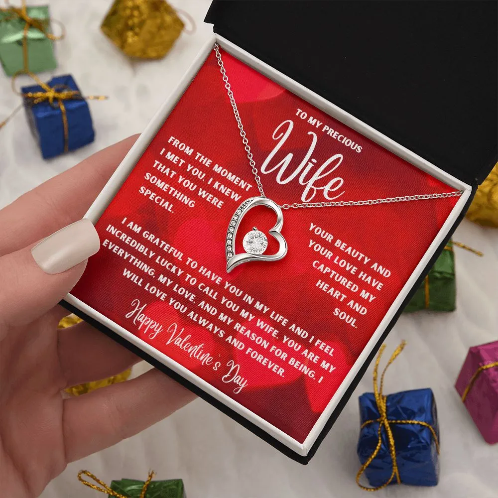To My Precious Wife From The Moment I Met You Valentine's Day
