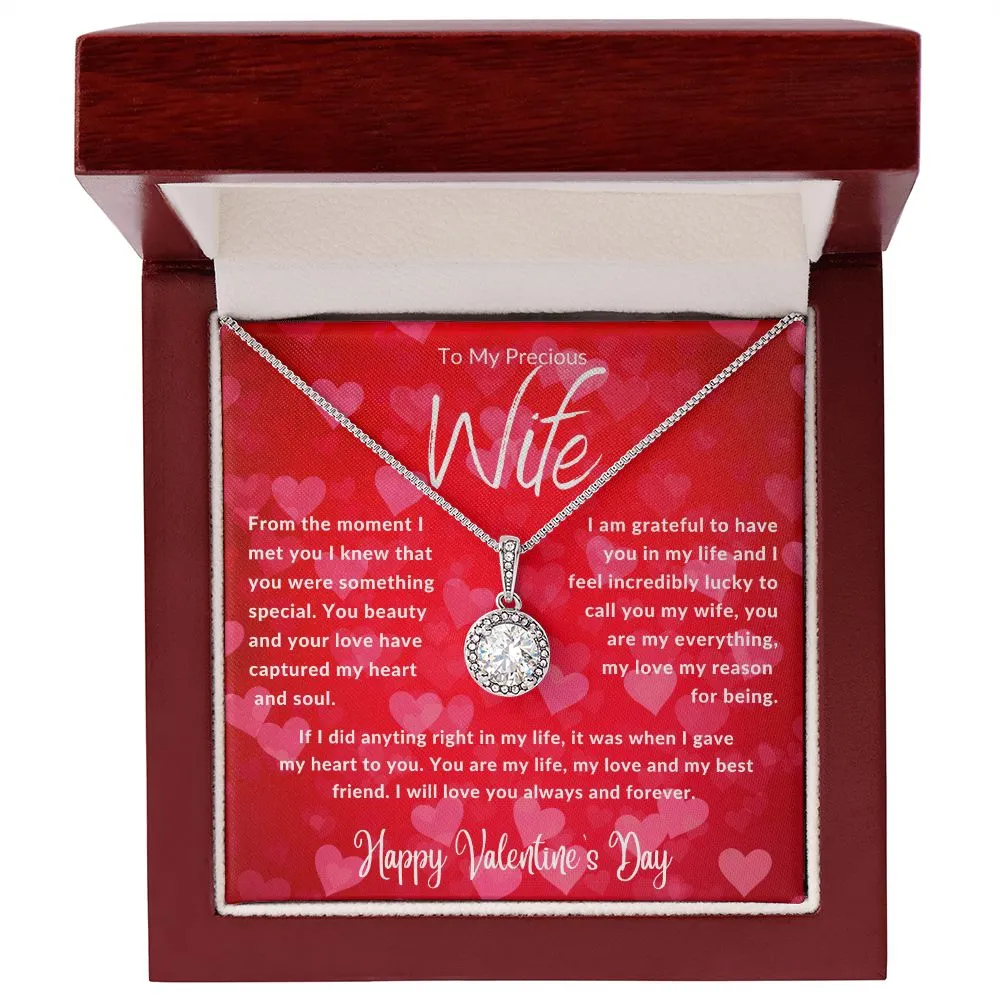 To My Precious Wife Happy Valentine's Day Eternal Hope