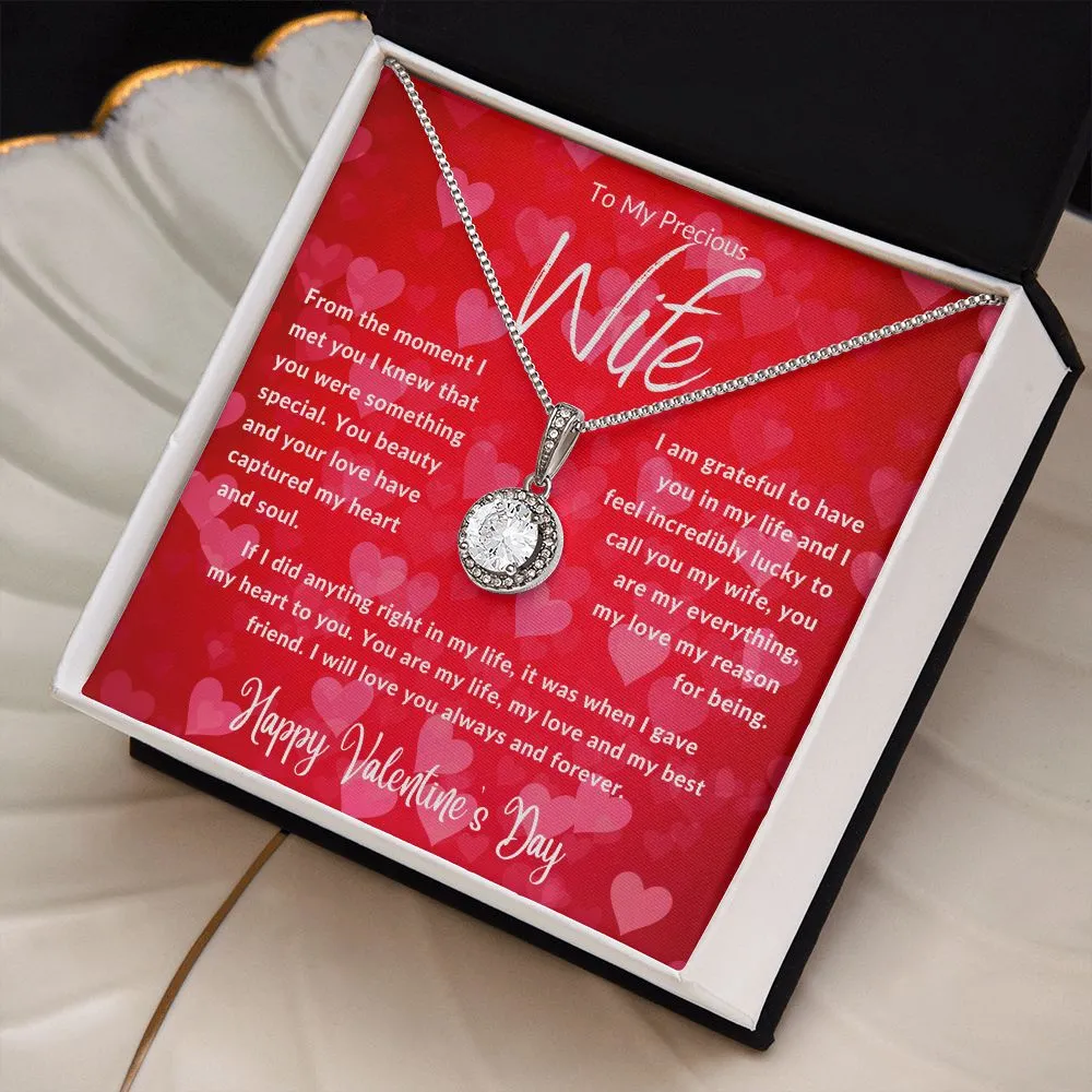 To My Precious Wife Happy Valentine's Day Eternal Hope