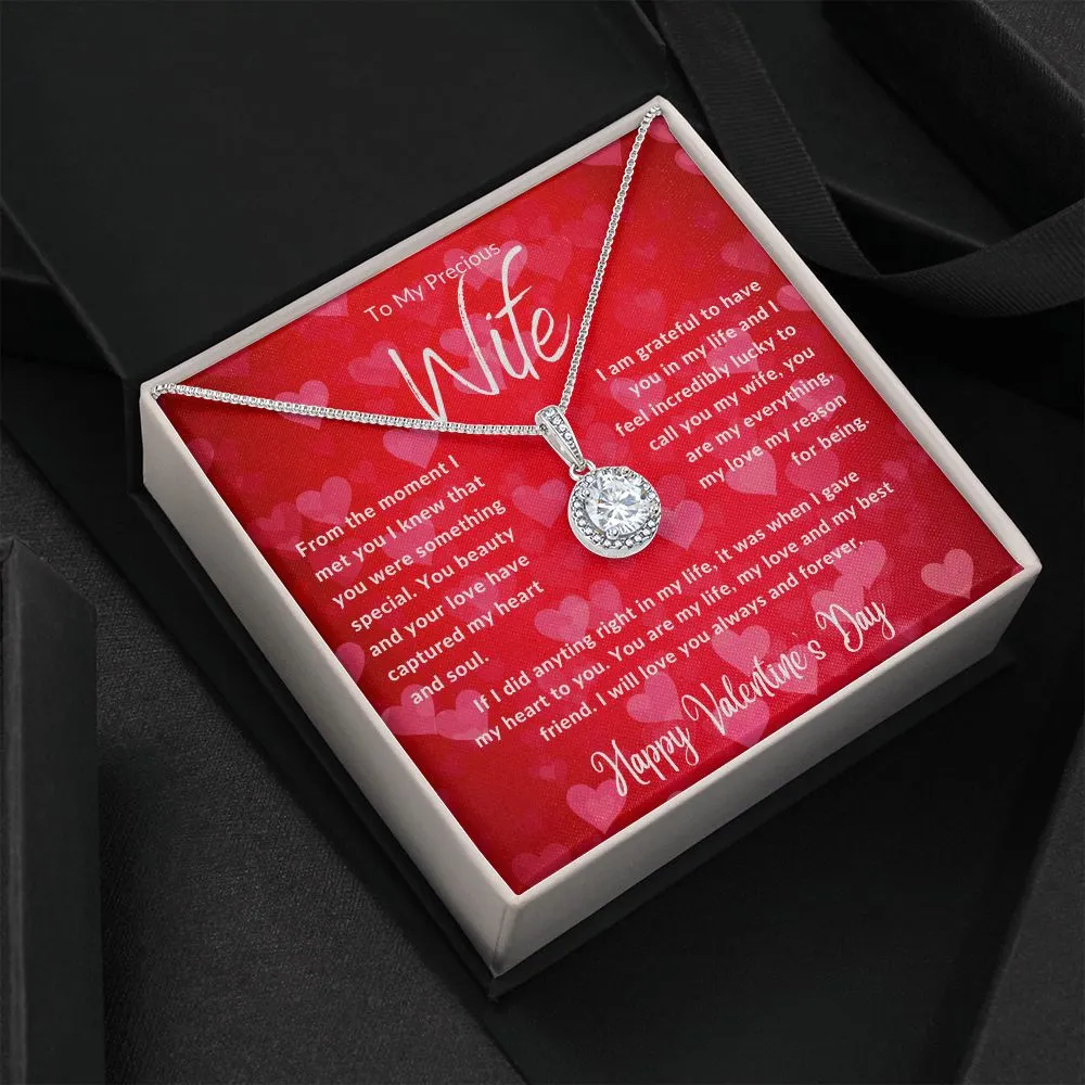 To My Precious Wife Happy Valentine's Day Eternal Hope