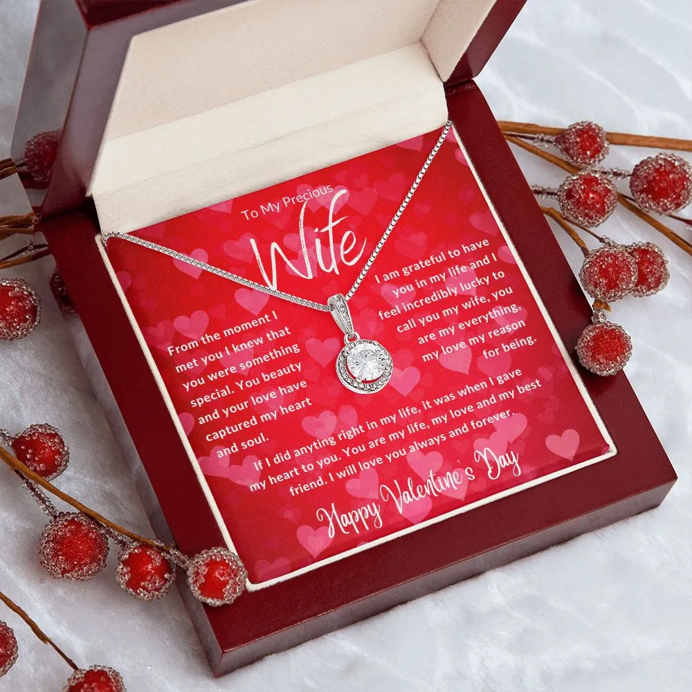 To My Precious Wife Happy Valentine's Day Eternal Hope