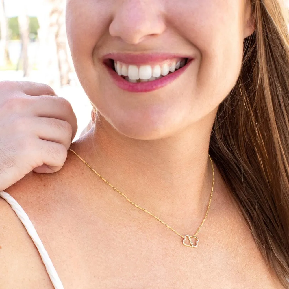 To My Riding Partner For Life - You Are My Dreams - Luxury 10k Solid Gold w/ Diamons