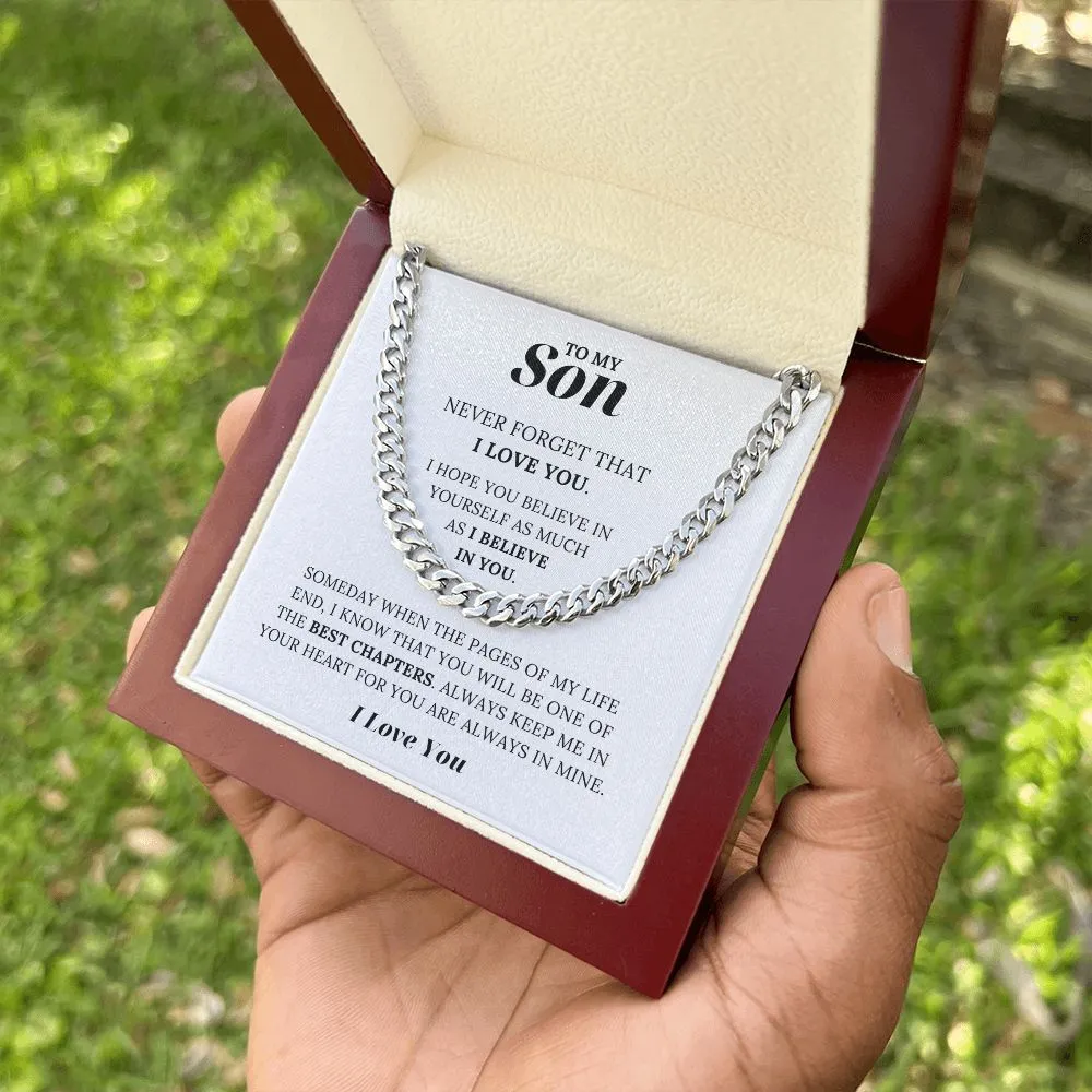To My Son - I Believe In You