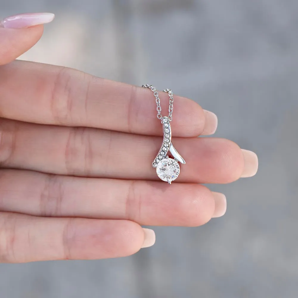To my soulmate alluring beauty necklace gift for birthdays and special occasion