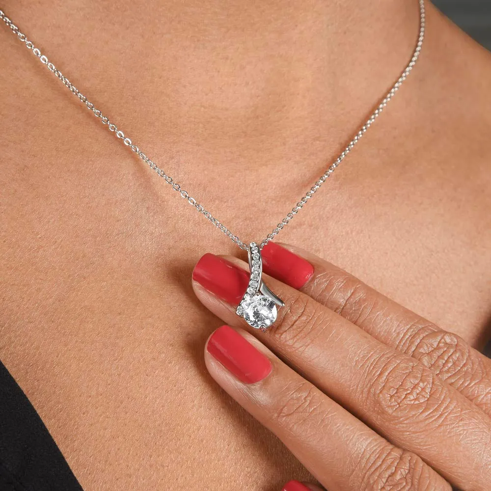 To my soulmate alluring beauty necklace gift for birthdays and special occasion