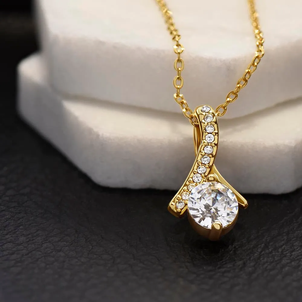 To my soulmate alluring beauty necklace gift for birthdays and special occasion