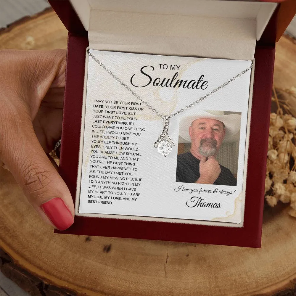 To My Soulmate | Alluring Beauty Necklace | Personalize | Sands