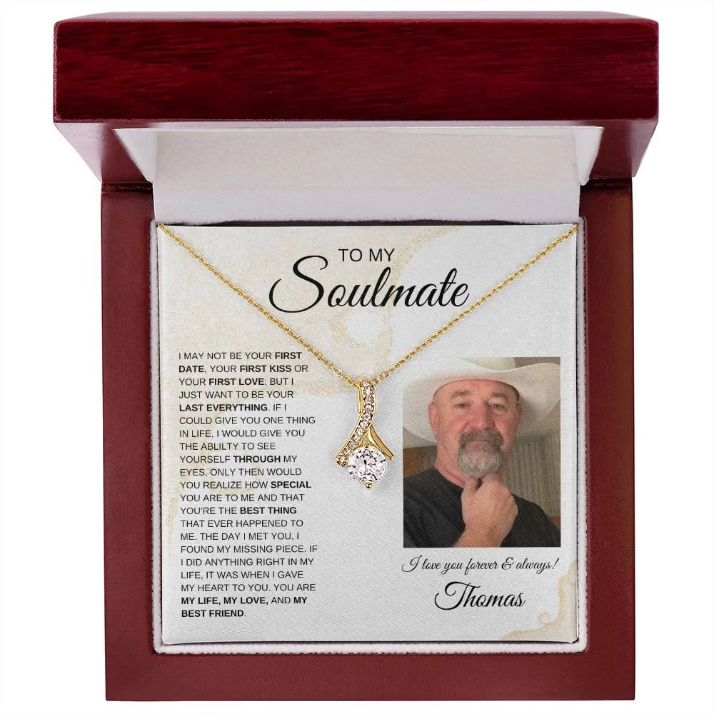 To My Soulmate | Alluring Beauty Necklace | Personalize | Sands