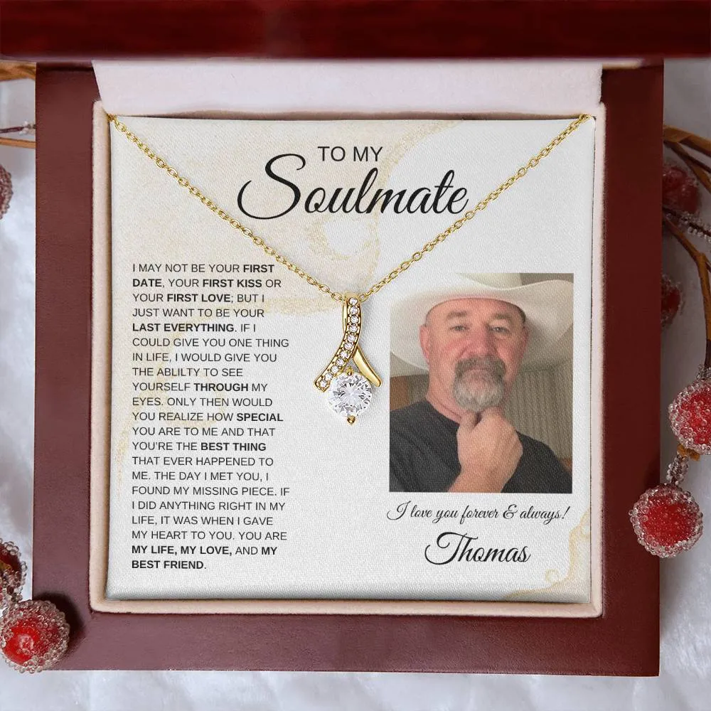 To My Soulmate | Alluring Beauty Necklace | Personalize | Sands