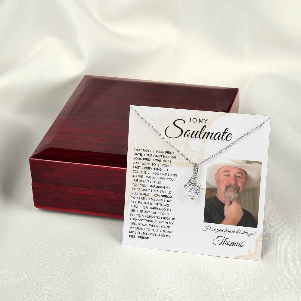 To My Soulmate | Alluring Beauty Necklace | Personalize | Sands