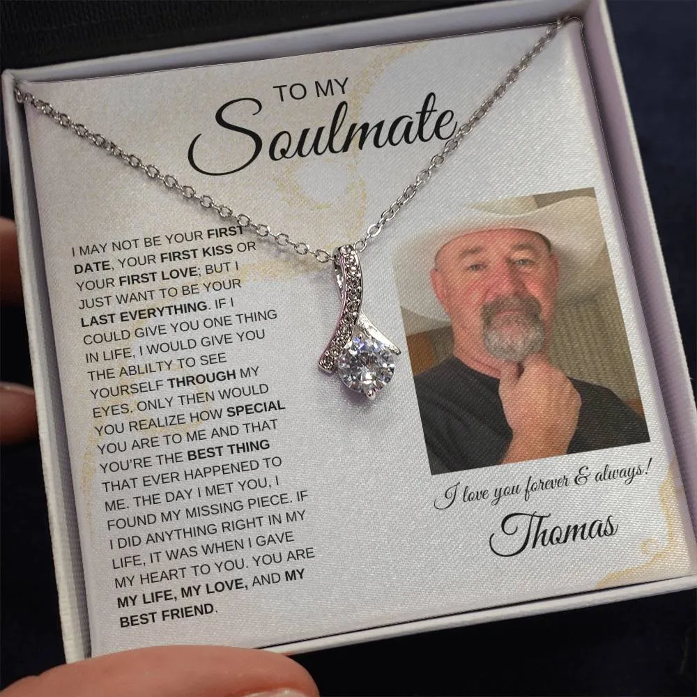 To My Soulmate | Alluring Beauty Necklace | Personalize | Sands