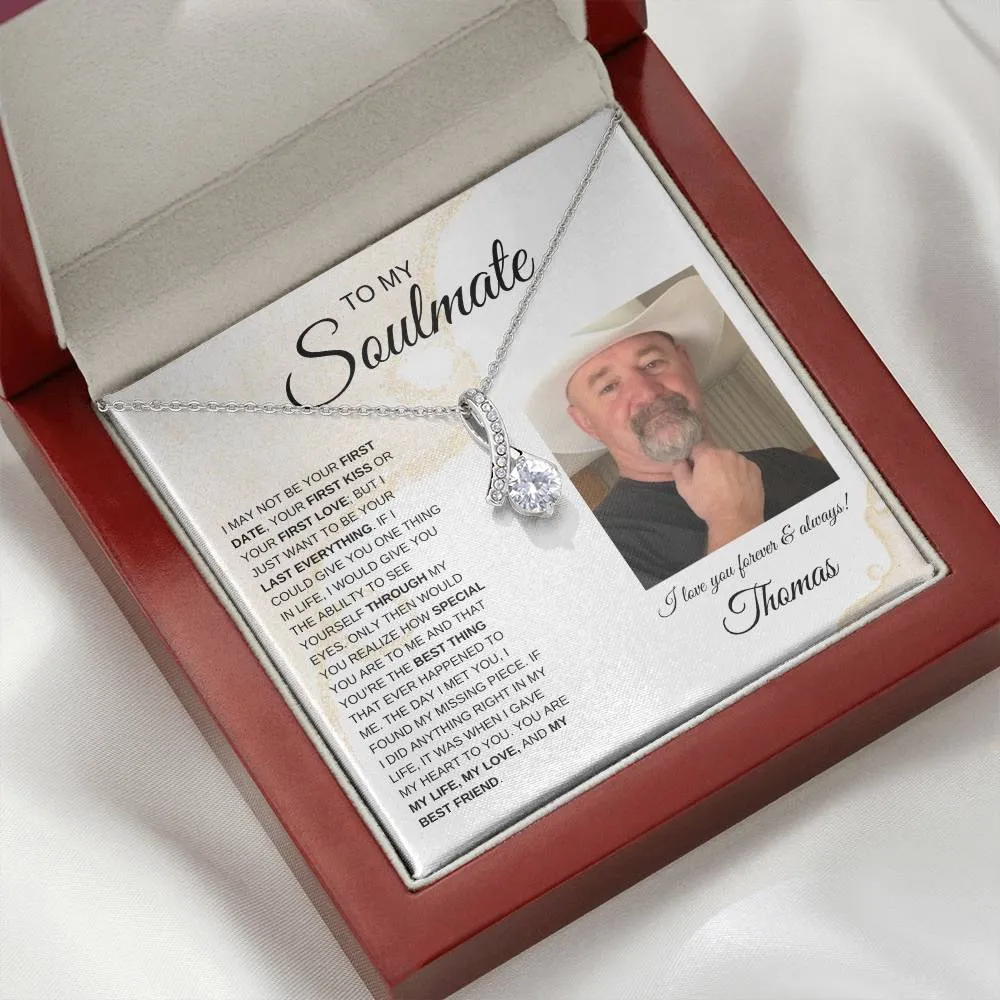 To My Soulmate | Alluring Beauty Necklace | Personalize | Sands