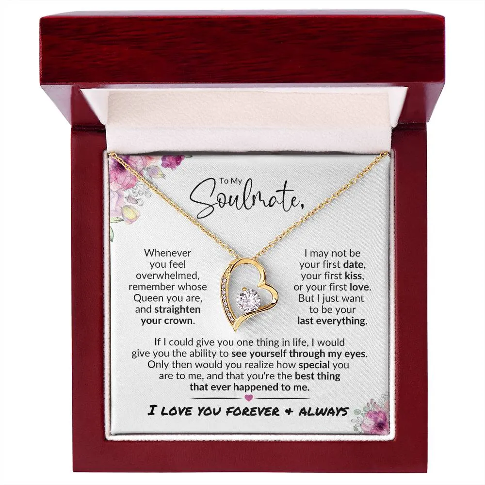 To My Soulmate | Best Thing | Forever Love Necklace