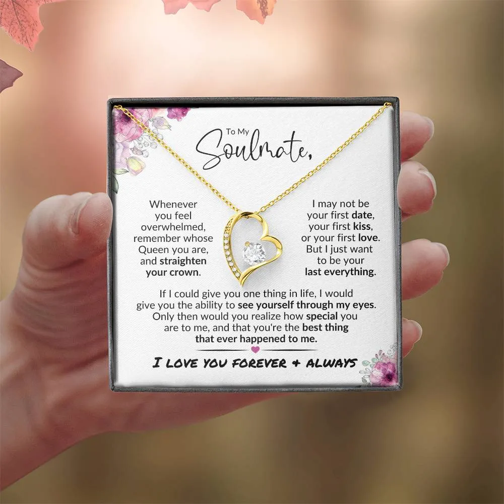 To My Soulmate | Best Thing | Forever Love Necklace
