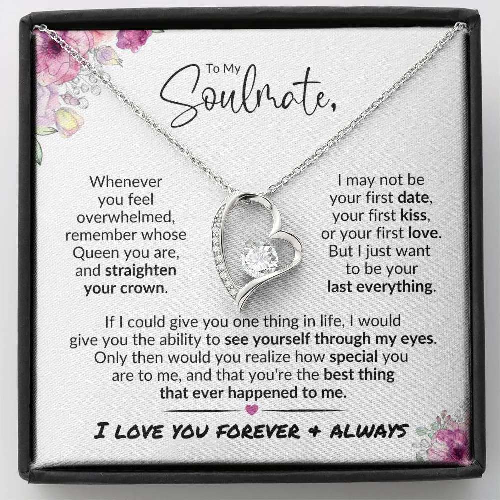 To My Soulmate | Best Thing | Forever Love Necklace