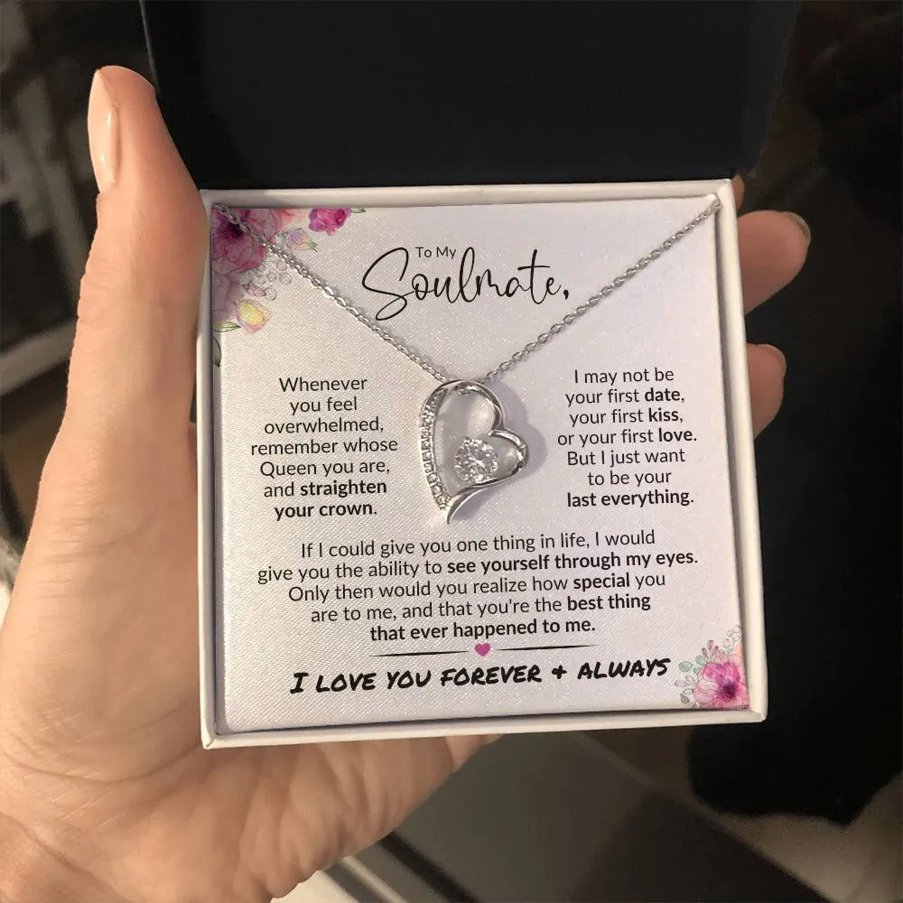 To My Soulmate | Best Thing | Forever Love Necklace