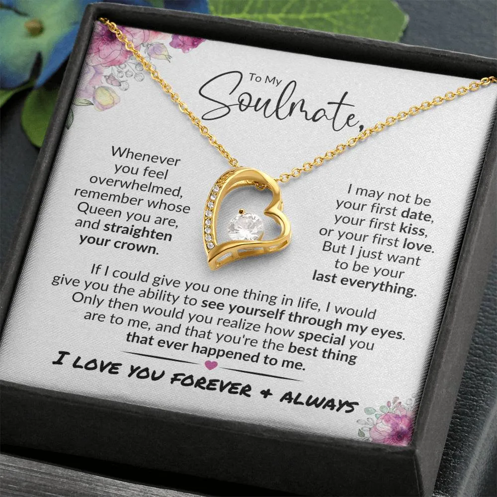 To My Soulmate | Best Thing | Forever Love Necklace