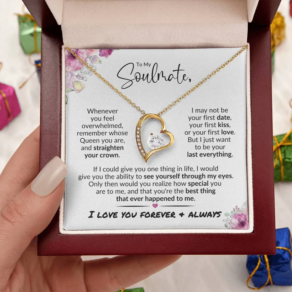 To My Soulmate | Best Thing | Forever Love Necklace