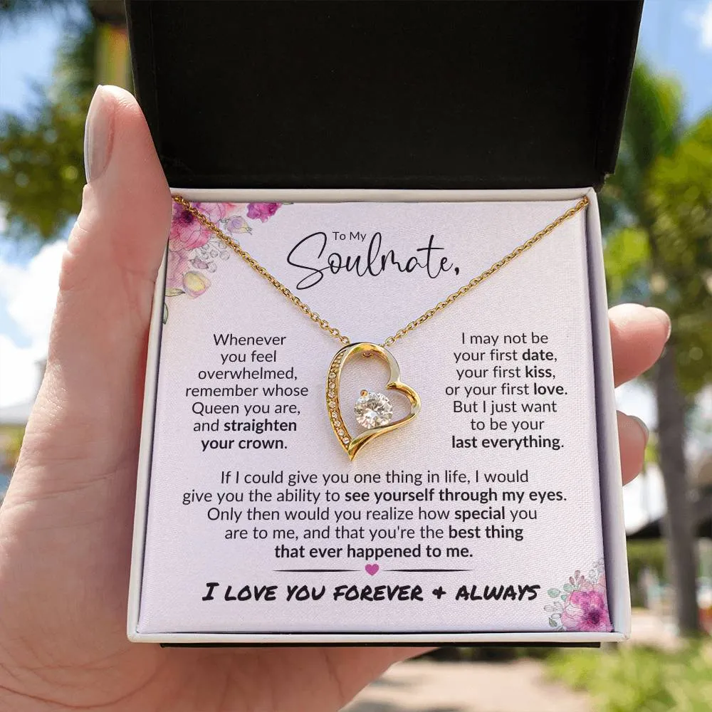 To My Soulmate | Best Thing | Forever Love Necklace