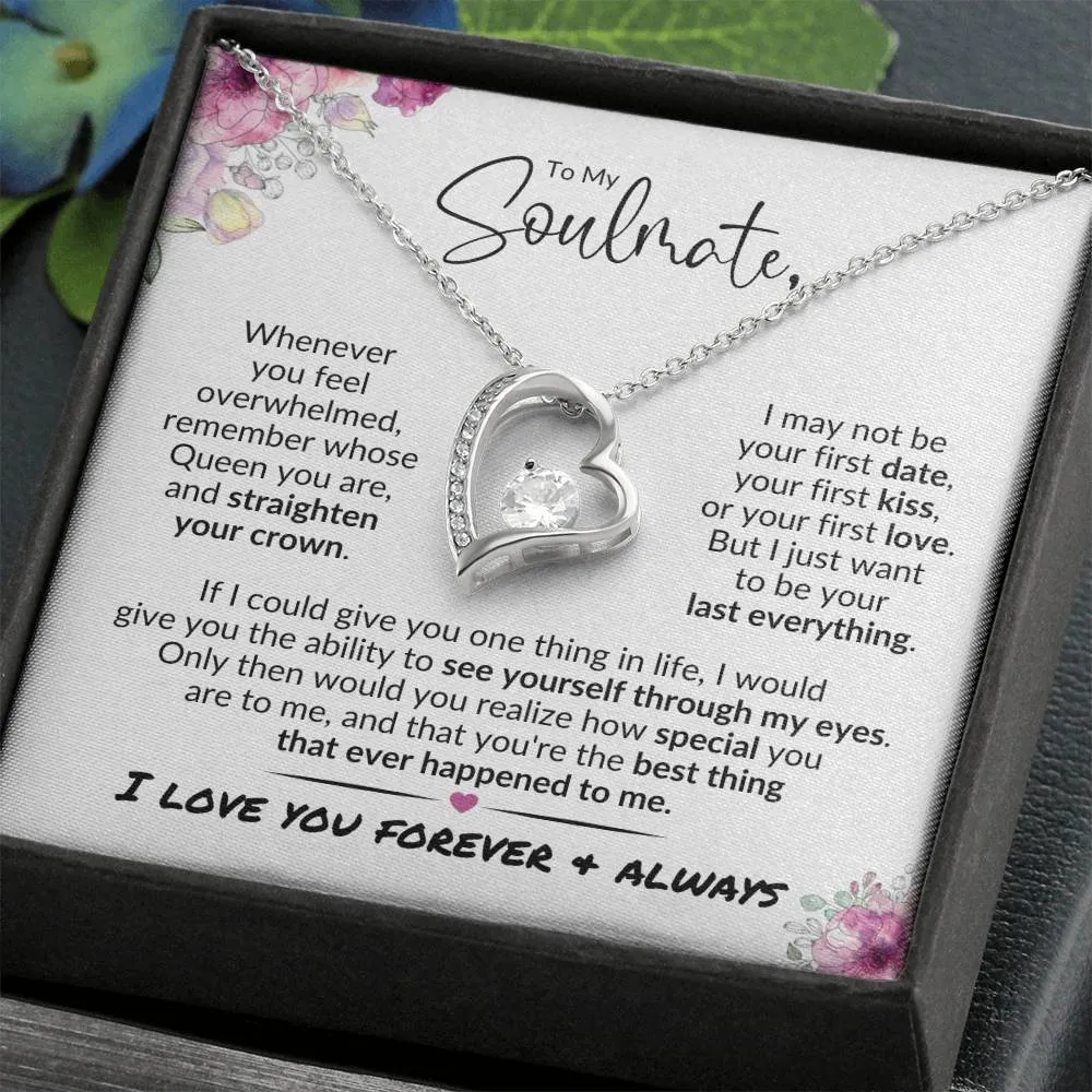 To My Soulmate | Best Thing | Forever Love Necklace