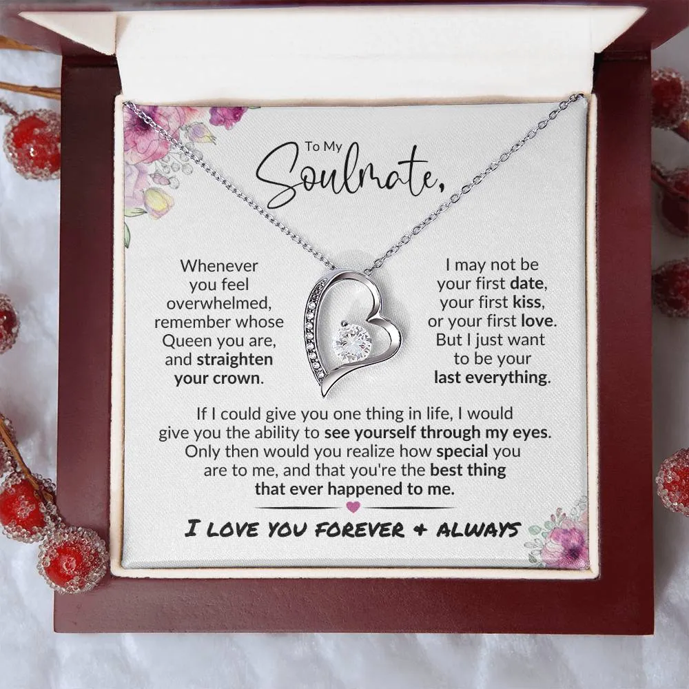 To My Soulmate | Best Thing | Forever Love Necklace