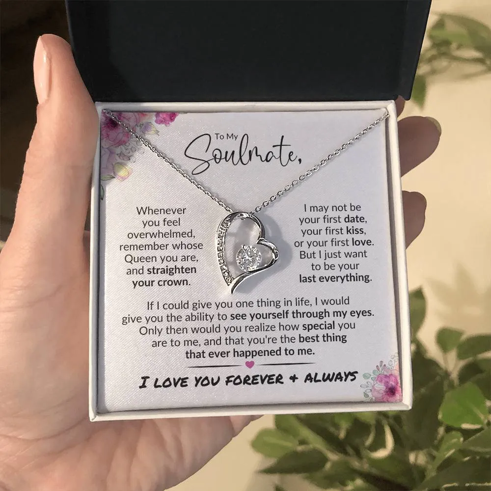 To My Soulmate | Best Thing | Forever Love Necklace