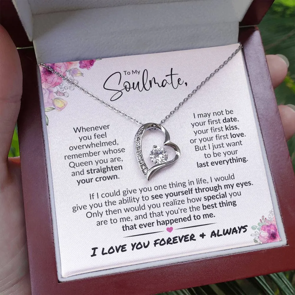 To My Soulmate | Best Thing | Forever Love Necklace