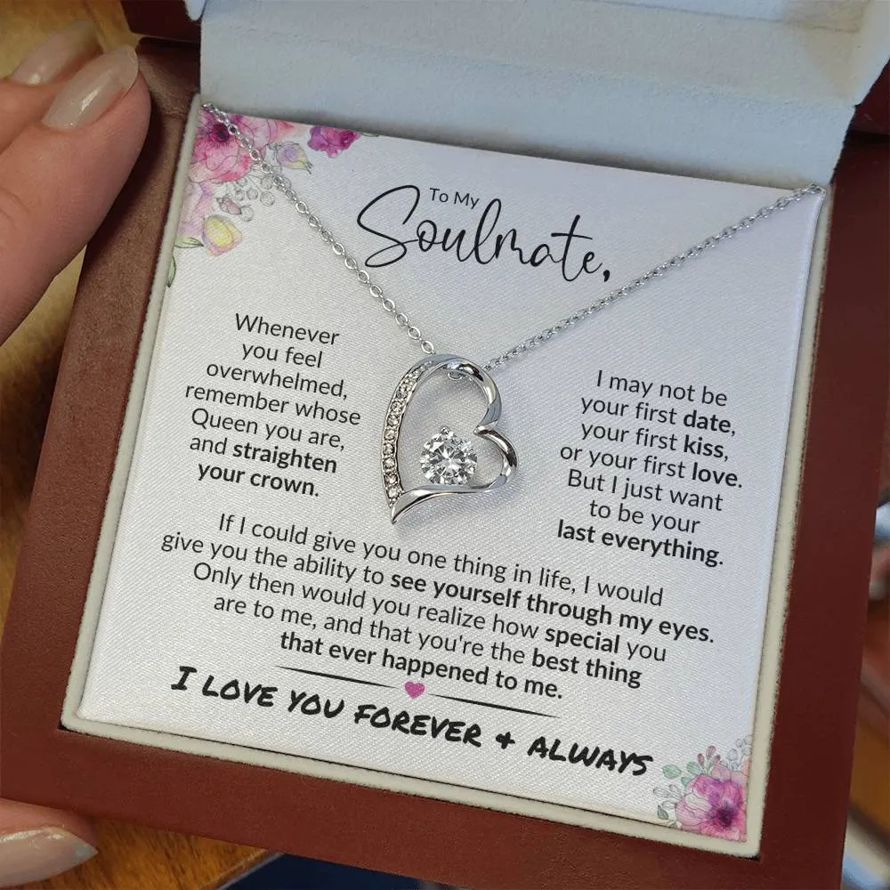 To My Soulmate | Best Thing | Forever Love Necklace