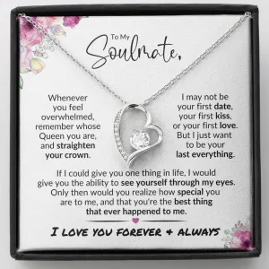 To My Soulmate | Best Thing | Forever Love Necklace