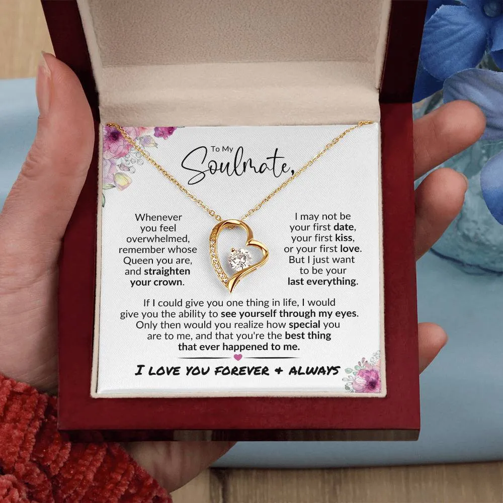 To My Soulmate | Best Thing | Forever Love Necklace
