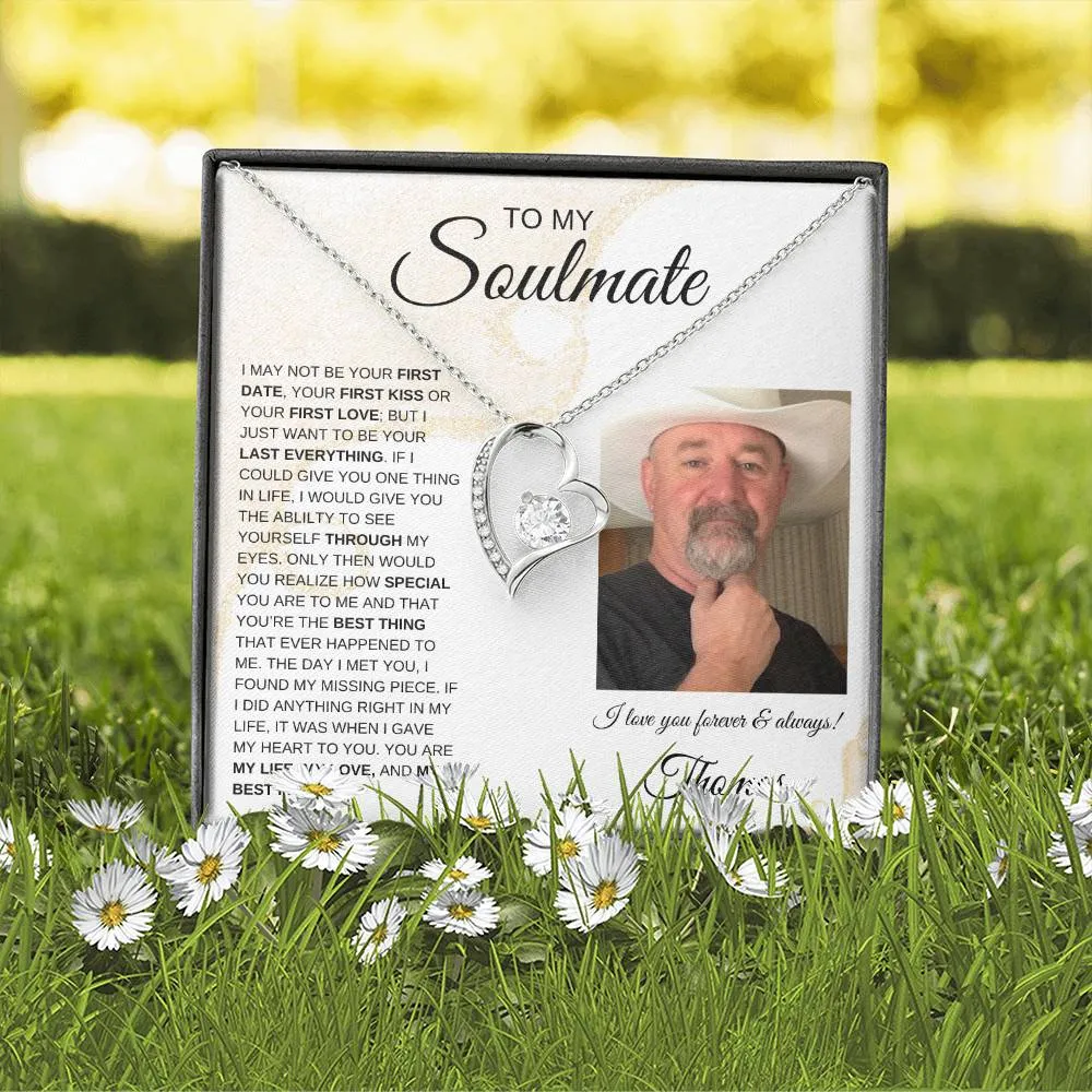 To My Soulmate | Forever Love Necklace - Personalized | Sands