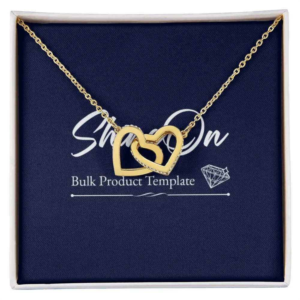 To My Soulmate l Interlocking Heart - Xmas