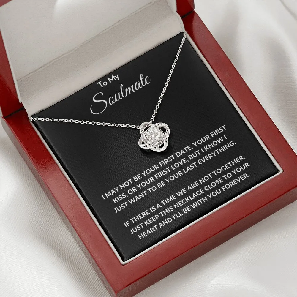 To My Soulmate - Love Knot Necklace