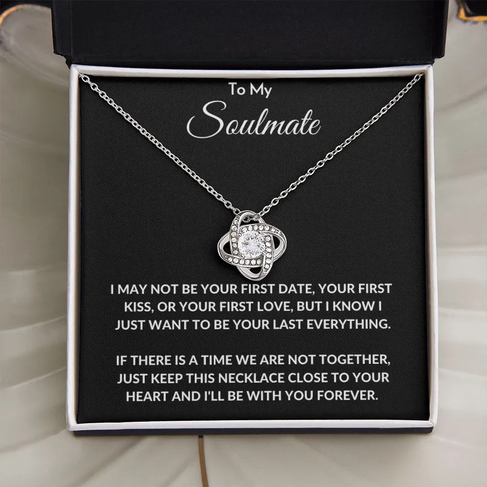 To My Soulmate - Love Knot Necklace