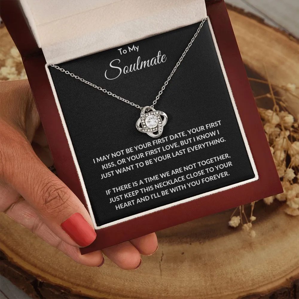 To My Soulmate - Love Knot Necklace