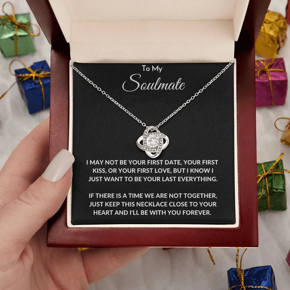 To My Soulmate - Love Knot Necklace
