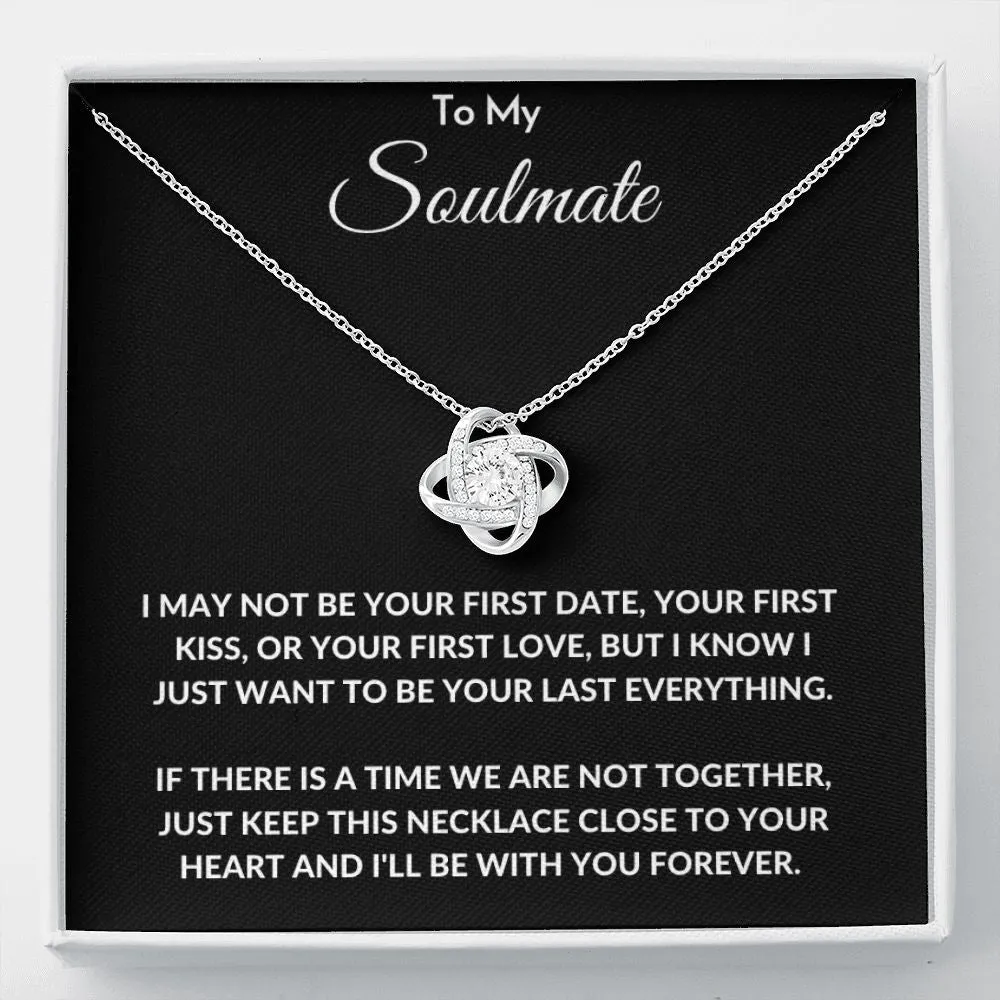 To My Soulmate - Love Knot Necklace
