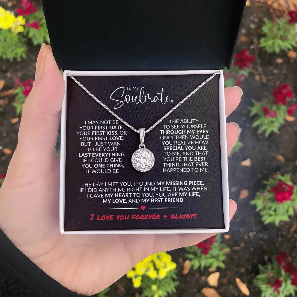 To My Soulmate | Missing Piece | Eternal Hope Necklace